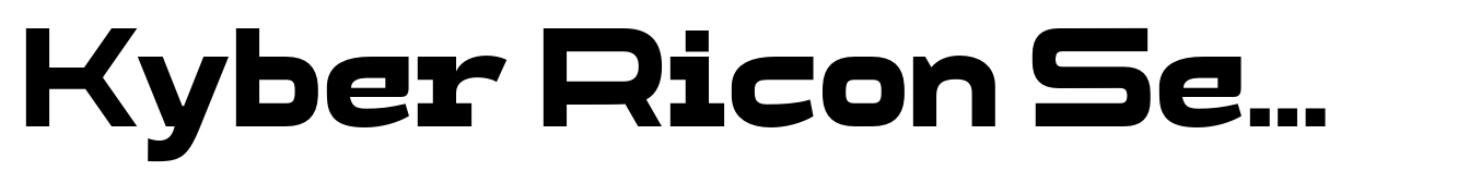 Kyber Ricon Semi Bold